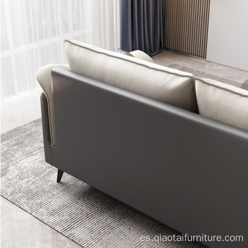 Sofá moderno de la esponja del paño de la tecnología de la sala de estar